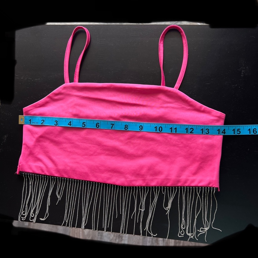 Shein fushia women’s top size S NWOT - Picture 7 of 7